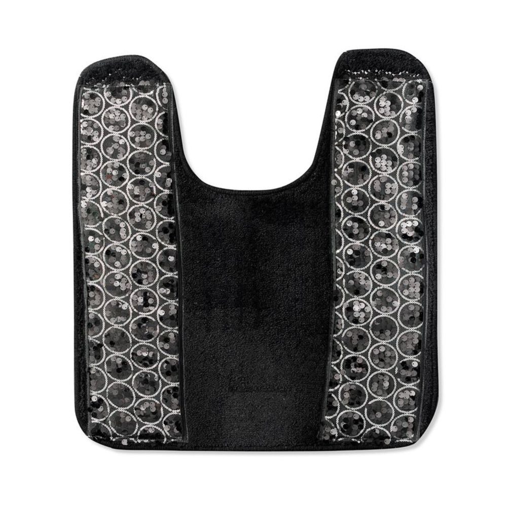 Popular Bath Sinatra Black Bath Accessories International Shipping - Size